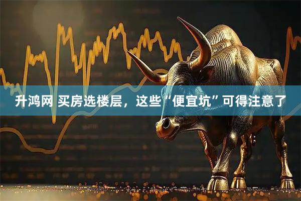 升鸿网 买房选楼层，这些“便宜坑”可得注意了